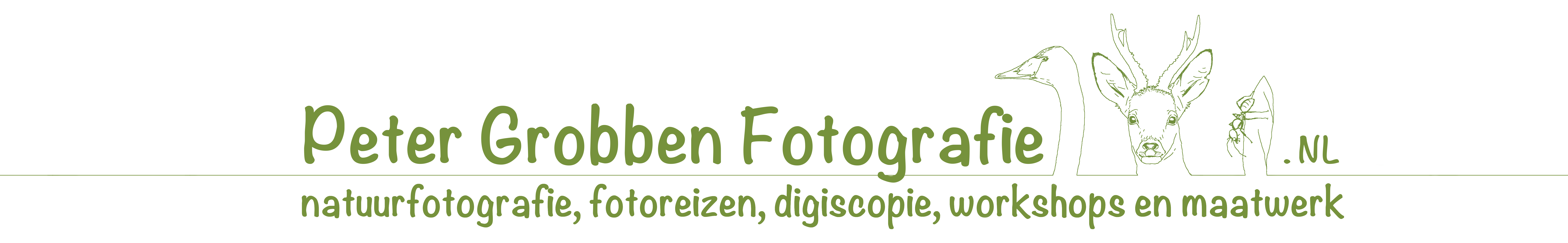 Peter Grobben Fotografie logo definitief2 lange lijn